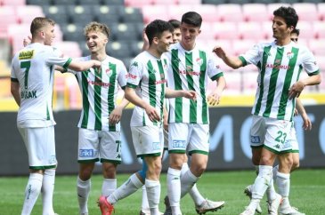Bursaspor, Eskişehirspor maçından kareler	