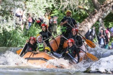 Bursa'da rafting coşkusu!