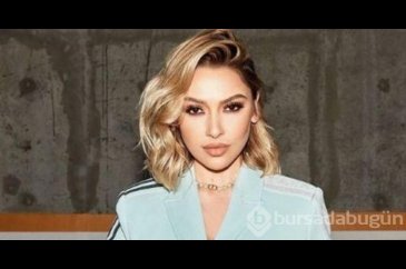 Hadise'den tekne fotoğrafı