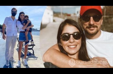 Beyza Şekerci ile Engin Hepileri çiftinin aile pozları