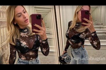 Hadise transparan tarzı ve dekoltesiyle olay oldu
