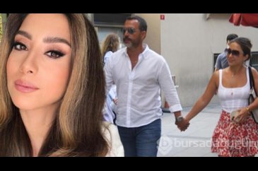 Nihan Akın ve Enis Tunay el ele objektiflere yakalandı