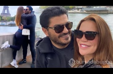 Ebru Şallı, "Havada aşk kokusu var" mesajı ile aşk poz verdi