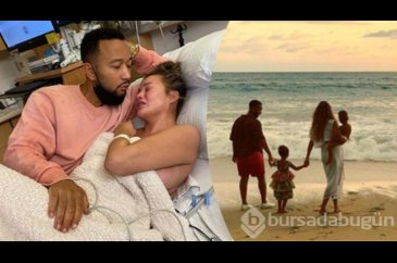 Chrissy Teigen kaybettiği bebeğini andı