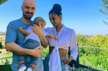 Soner Sarıkabadayı ve Camelo Lopez'in bebekli kutlaması