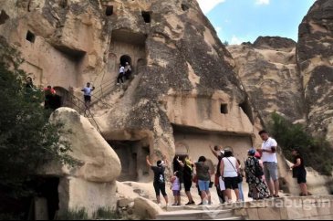 Kapadokya'ya eylülde 358 bin 193 ziyaretçi geldi