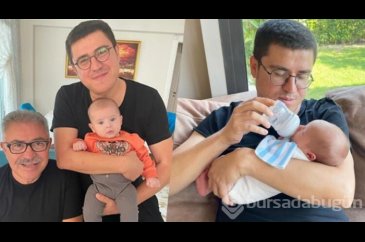 İbrahim Büyükak'tan 'babam ve oğlum' pozu