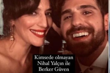 Nihal Yalçın'a, oyuncu sevgilisinden destek