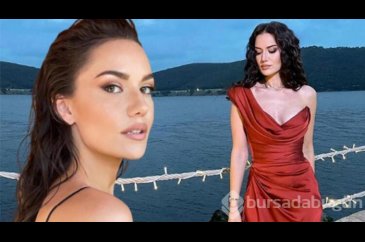 Fahriye Evcen, güzelliğiyle hayran bıraktı