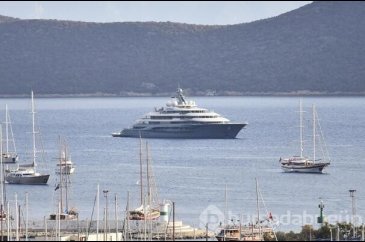 Mega yat Bodrum'da