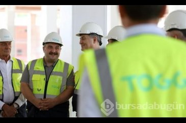 TOGG'un üretim tesisi inşaatında inceleme