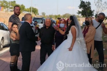 Düğün gününü kabusa çeviren olay!