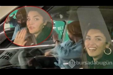 Hande Erçel'den Kerem Bürsin'e sürpriz 