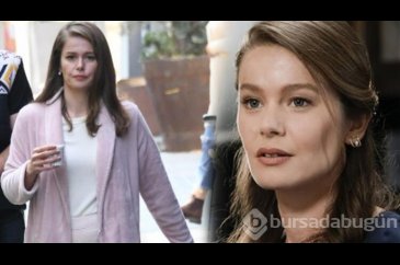 Burcu Biricik bornozuyla objektiflere yansıdı!