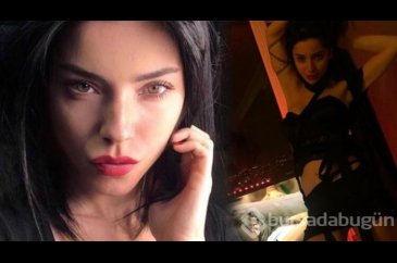 Merve Boluğur'dan siyahlar içinde iddialı poz!