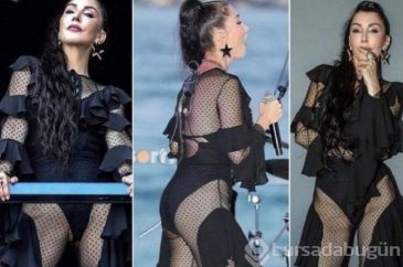 Hande Yener'in sahne kıyafetine Demet Akalın'dan yorum