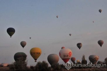 Kapadokya'da bayram yoğunluğu