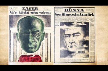 Tarih 10 Kasım 1938! Atatürk'ün ölümü gazete manşetlerine böyle yan...