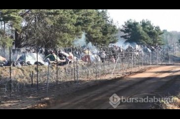 Polonya-Belarus sınırında kriz sürüyor!