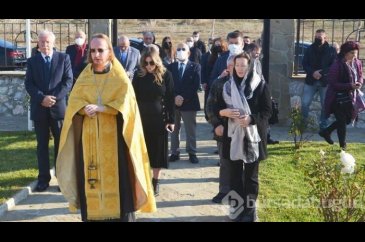 Gelibolu'daki Rus Anıtı'nda Beyaz Rus anması
