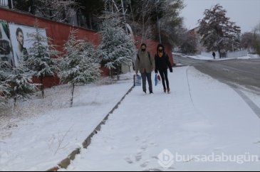 Yozgat'ta kar etkili oldu