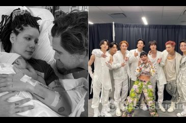 Halsey'in kızı Ender'in ilk konseri!