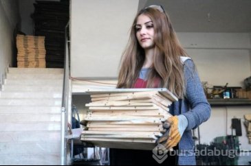 Erkeklere taş çıkartıyor! 'Türkiye'de ilk olmak istiyorum'