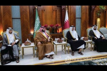 Suudi Arabistan Veliaht Prensi ilk kez Katar'da!