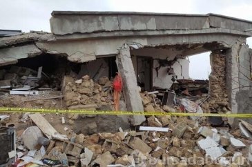 Adıyaman'ın Besni ilçesinde patlama olan ev çöktü!