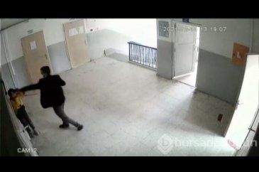 Ortaokulda skandal görüntüler!