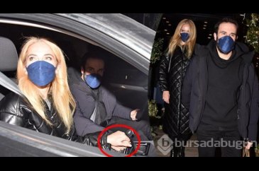 Burcu Esmersoy ile sevgilisi Nazım Akmandil ilk kez el ele
