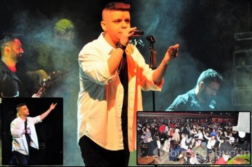 Bilal Sonses, Bursalılara muhteşem bir konser verdi