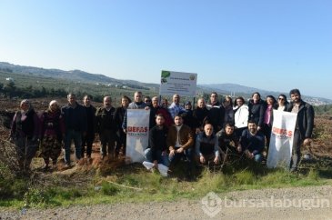 Befaş'tan örnek ağaç dikim töreni