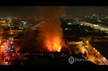 Bursa'da kimya fabrikasında yangın! Patlamalar yaşandı