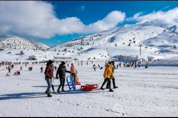 Denizli'nin ikinci beyaz cenneti ziyaretçi akınına uğruyor
