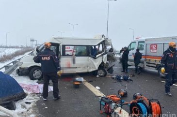 Başkentte kaza 2'si çocuk 3 ölü!