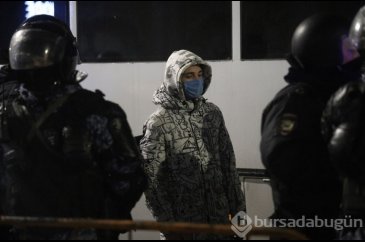 Rusya'da savaş karşıtı gösteri düzenlendi
