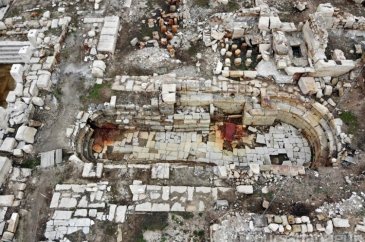 2 bin yıllık tarihi Roma Hamamı'nda sular çekildi