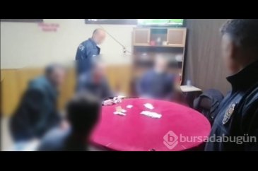 Trabzon'da kumarcılara suçüstü...