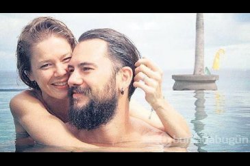 Burcu Biricik ve eşi Emre Yetkin poşetle kaydı