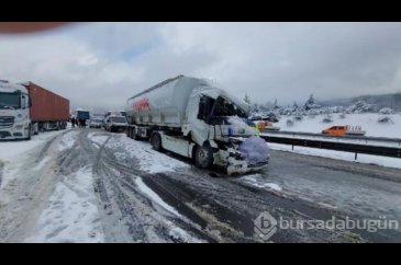 Bolu Dağı'nda kaza!