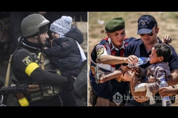 Savaşların değişmeyen görüntüleri...