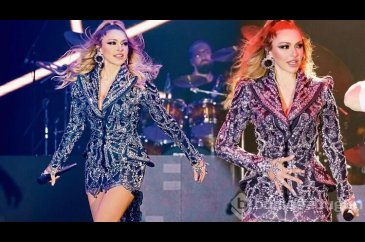 Hadise konserde aşka geldi!