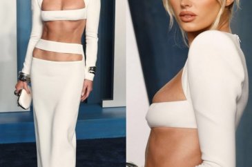 Elsa Hosk, elbisesiyle göz kamaştırdı