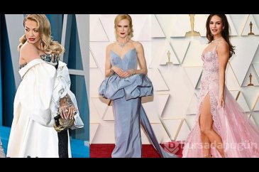 Oscar'da stiliyle dikkat çeken ünlüler