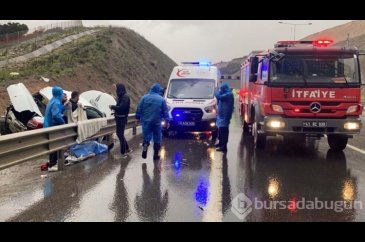 Kuzey Marmara otoyolunda kaza!
