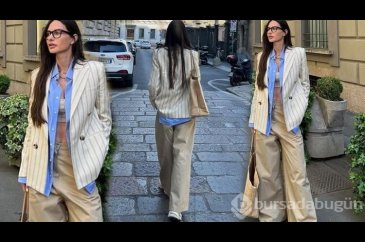 Yasemin Özilhan yine tarzıyla gündemde
