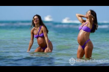 Camila Coelho kendini denize bıraktı