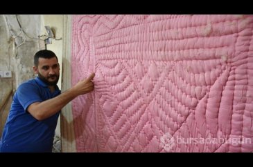 Dededen kalma atlas yorgancılığı tek başına sürdürüyor