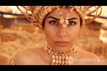 Göbeklitepe'de moda çekimi
